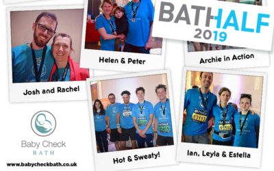 Baby Check Bath runners successfully complete the Bath Half 2019