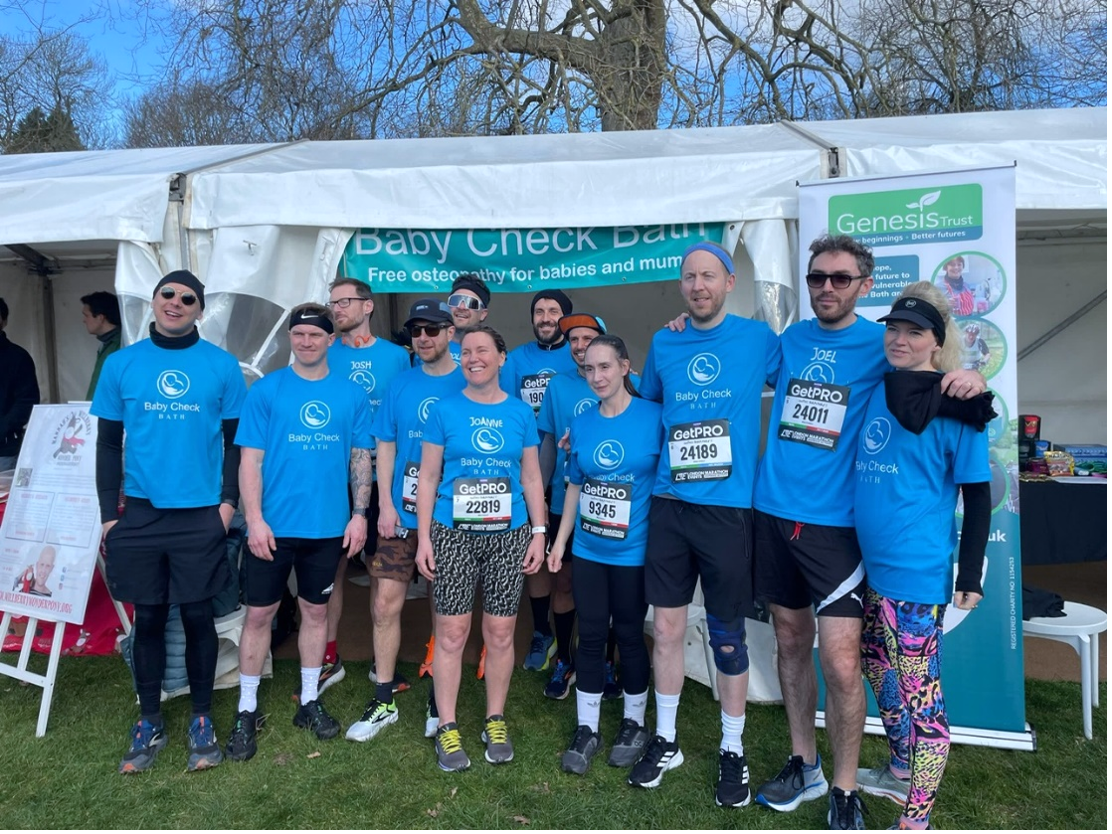 Baby Check Bath at Bath Half Marathon 2025